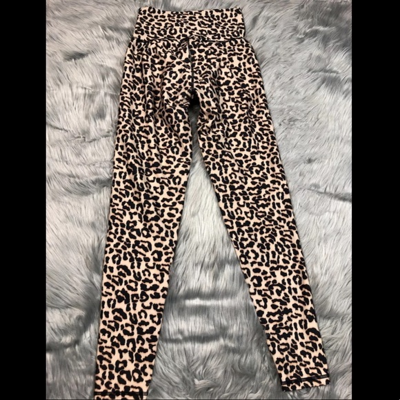 Kyodan Leopard Animal Print Active Leggings XS - Picture 2 of 9